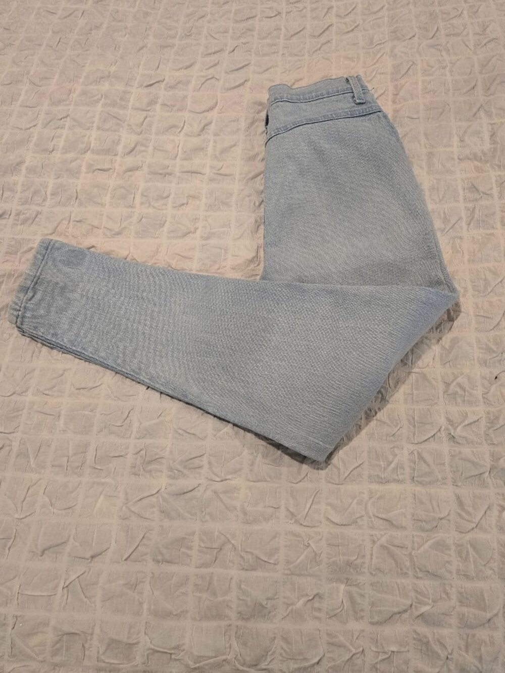 Vintage Sierra West High‑Waisted Jeans – Size 13/14 – Light Wash